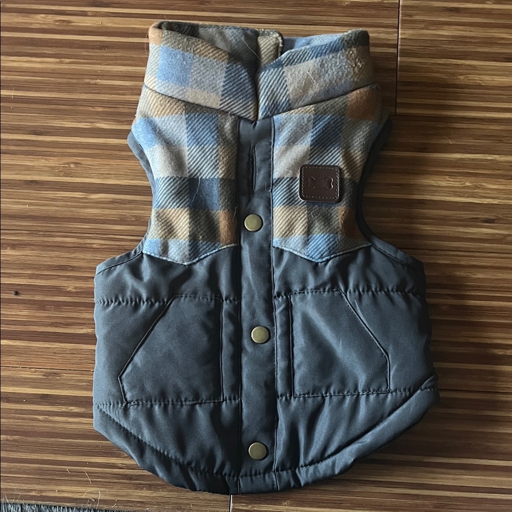 Dog Plaid Vest